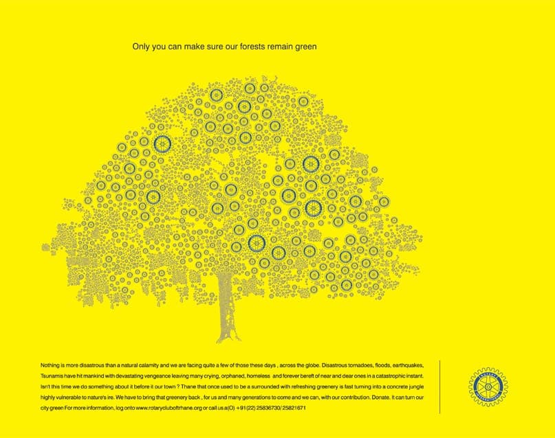 Rotary Club Thane — advertising piece