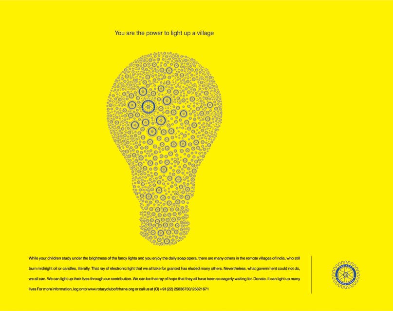 Rotary Club Thane — advertising piece