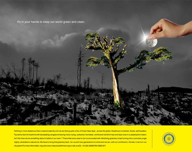 Rotary Club Thane — advertising piece