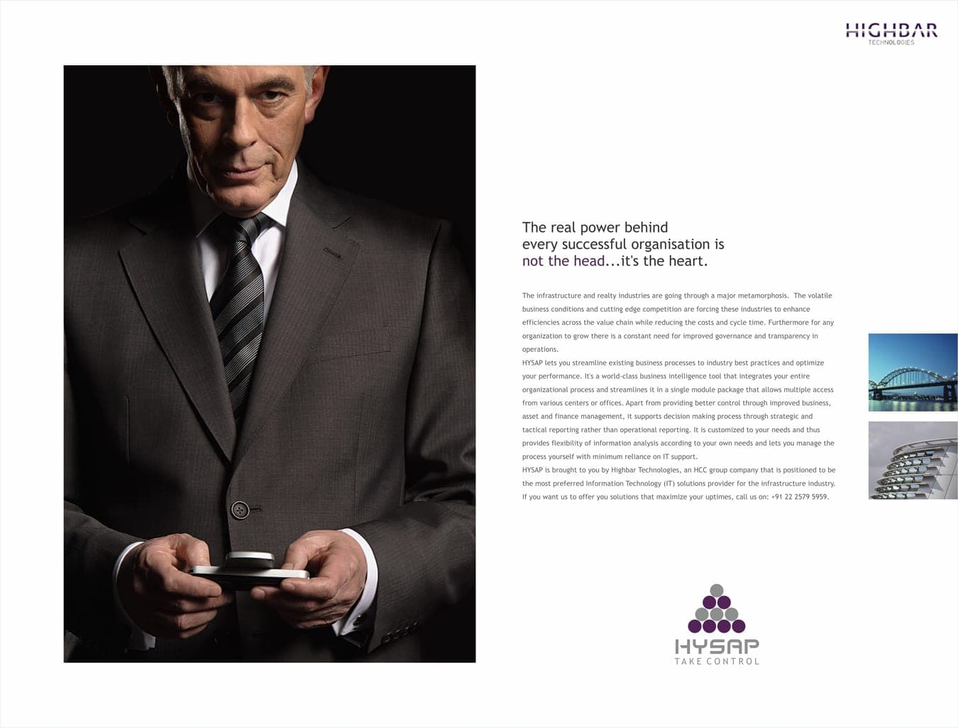 Highbar — advertising piece