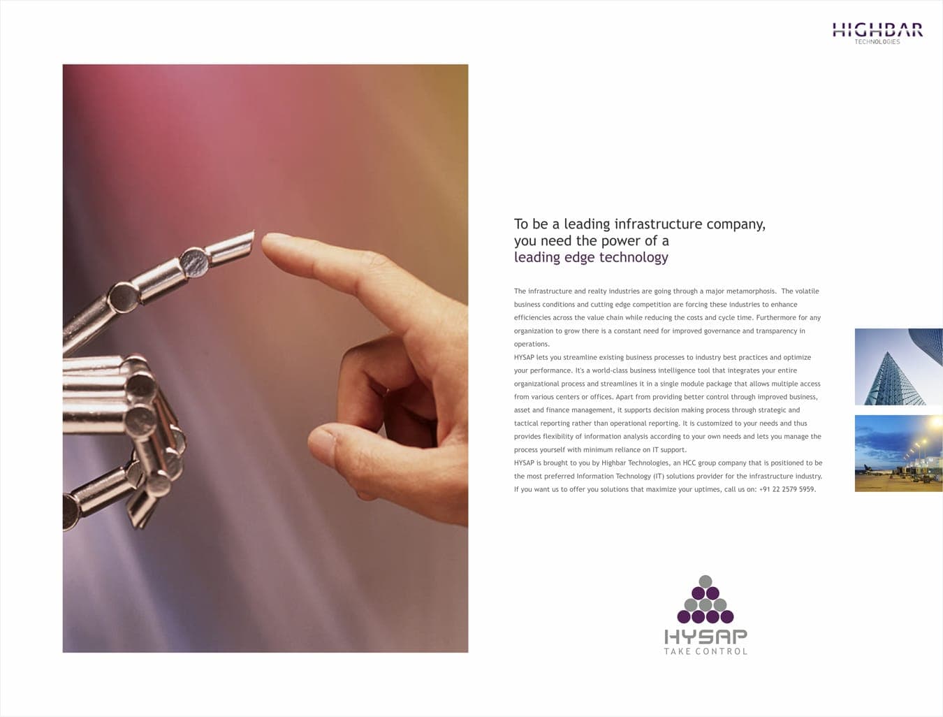 Highbar — advertising piece
