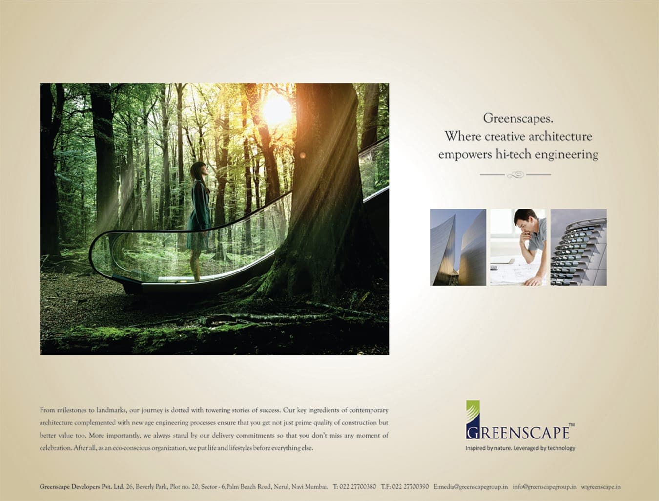 Greenscape Developer — advertising piece