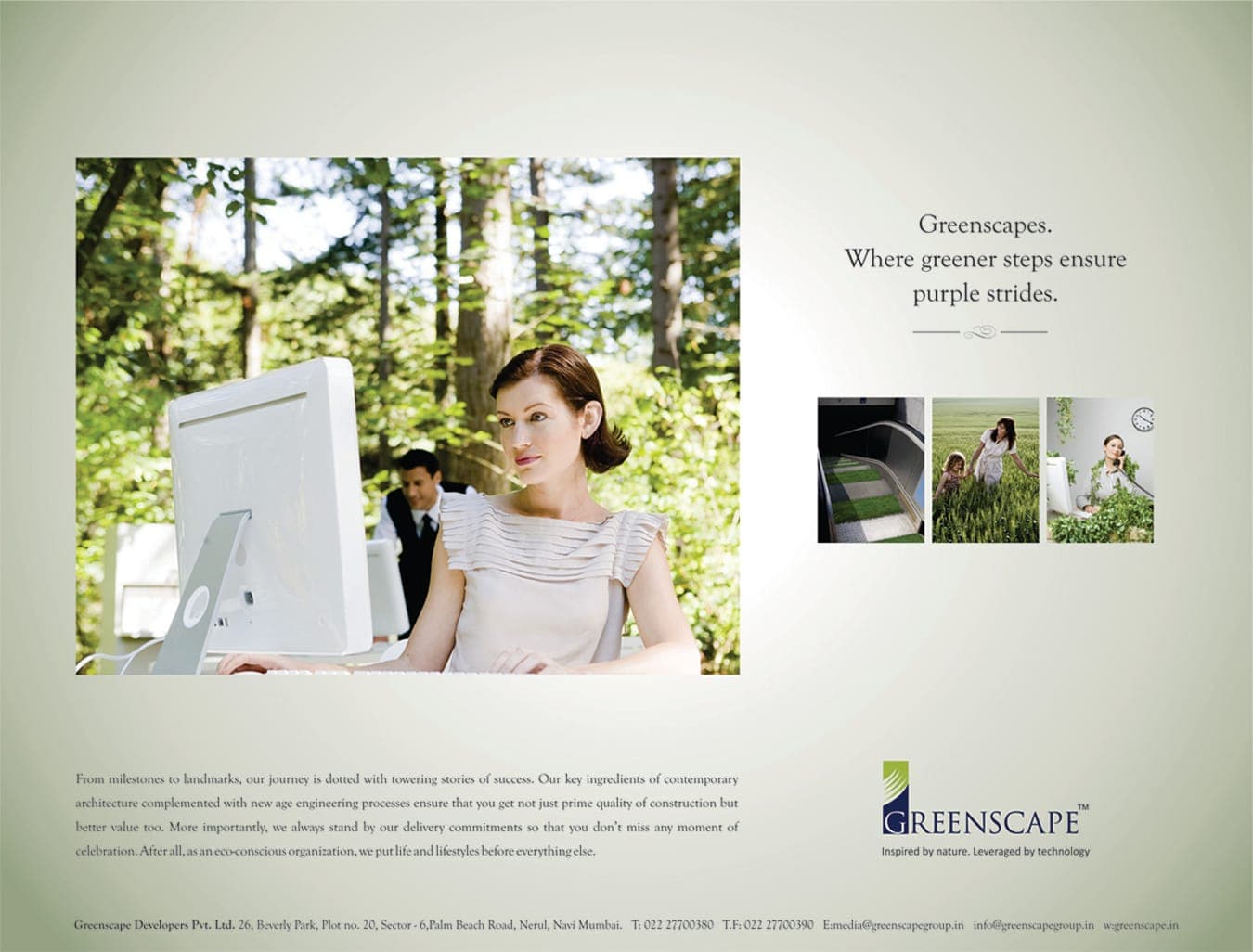 Greenscape Developer — advertising piece