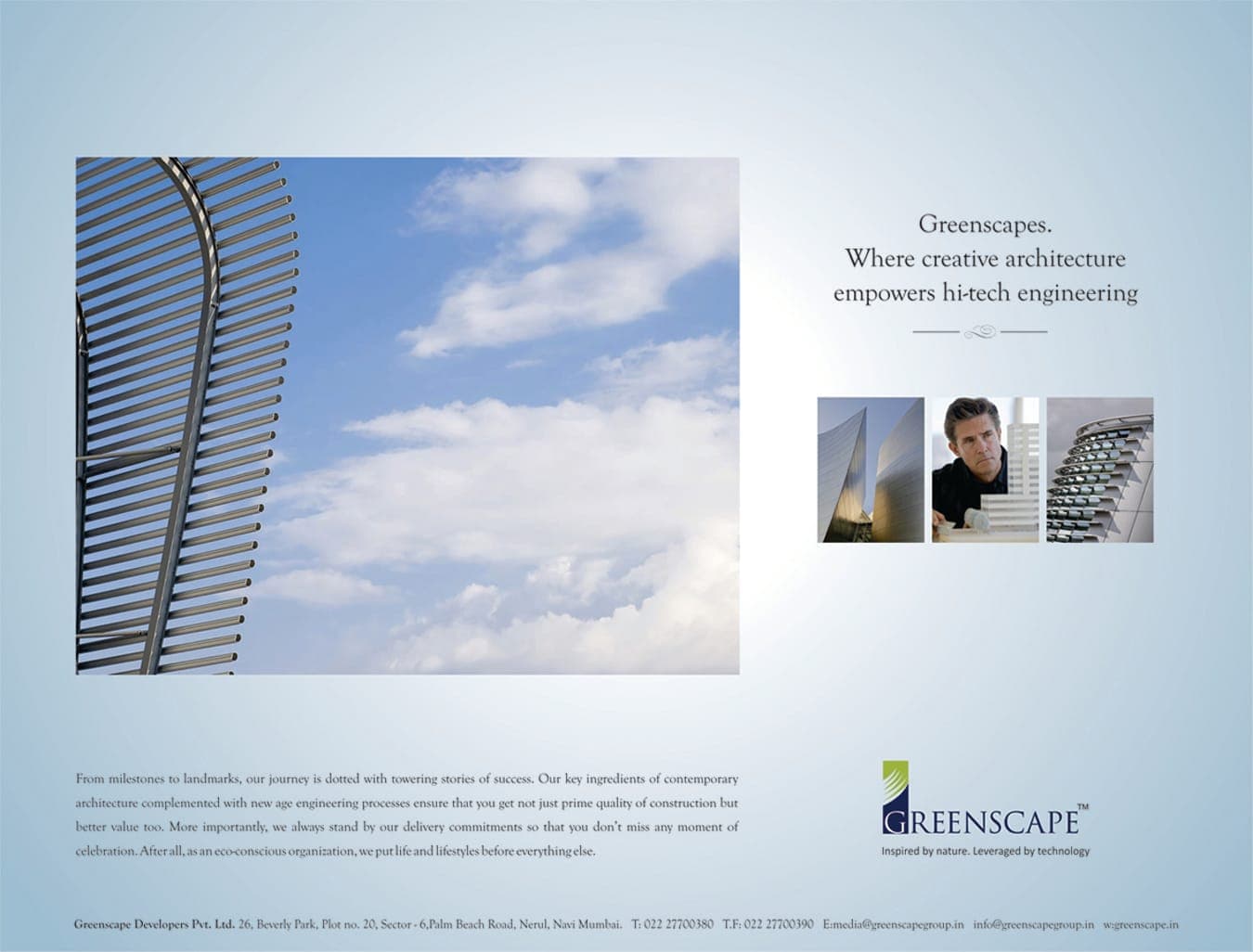 Greenscape Developer — advertising piece