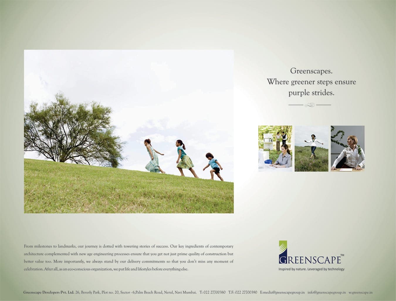 Greenscape Developer — advertising piece