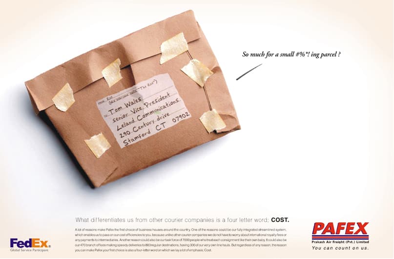 FedEx — foundation piece